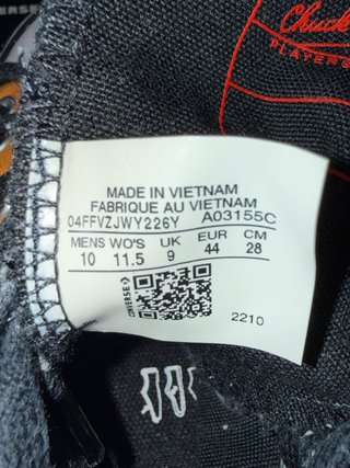 Converse Chuck Taylor Botín personalizado Único