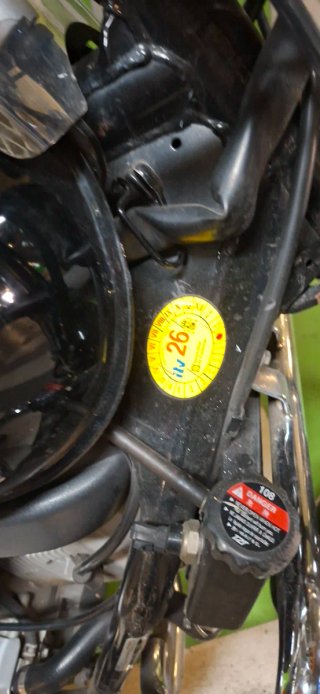 Honda Shadow 125  Negra