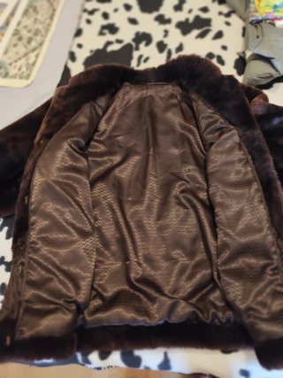 Chaquetón Astracán y Mutón Marrón