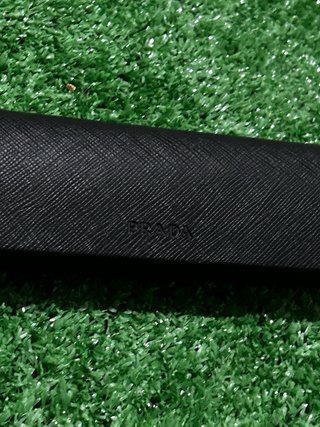Estuche Gafas Prada Saffiano Negro