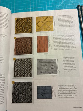Kit de punto y ganchillo con revista
