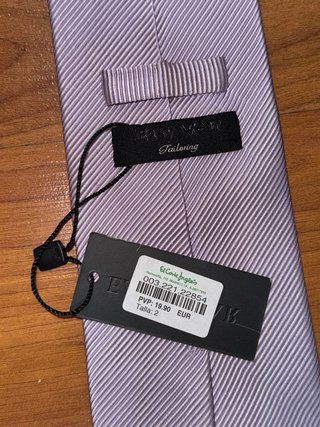 Corbata Corte Inglés Morada