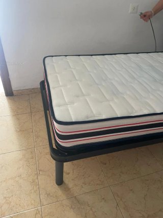 Cama articulada y colchón