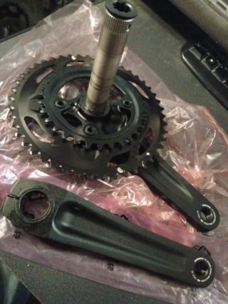 Shimano GRX 11s 46-30 NF Guarnitura Gravel