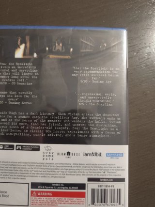 Fear the Spotlight PS5 precintado