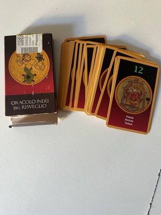 Oracolo Indù del Rinsveglio Carte