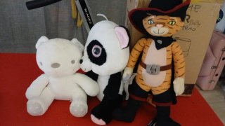 Lote peluches panda