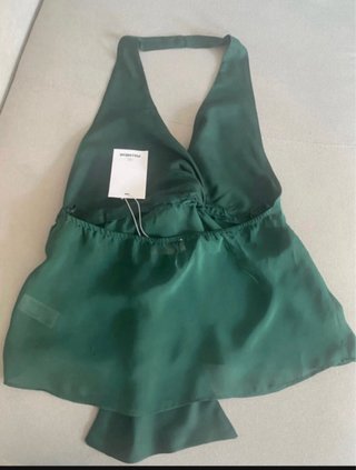 Top Pull&Bear verde talla L