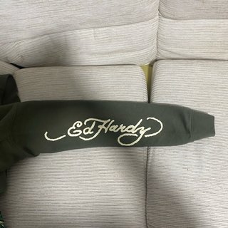 Sudadera Ed Hardy Verde Talla S