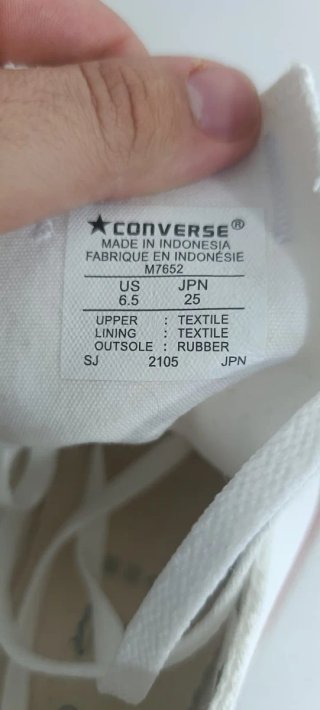 Zapatillas Converse All Star Bajas Blancas