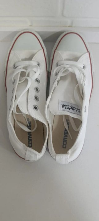 Zapatillas Converse All Star Bajas Blancas