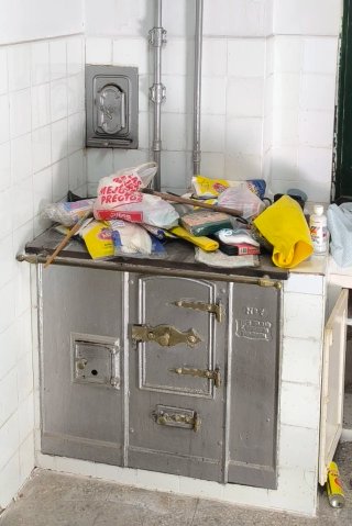 Cocina Económica Antigua Metálica