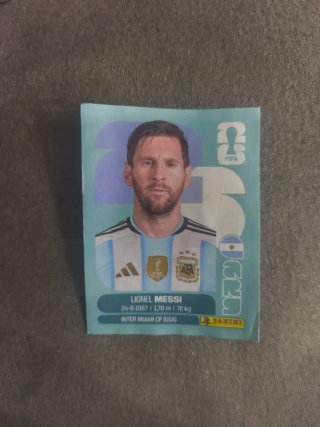 Cromo Messi 2026