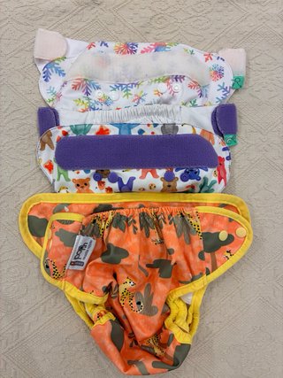 Pack Pañales Tela Reutilizables Oso