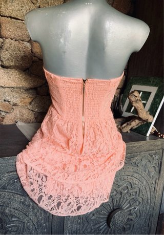 Abito Kocca Mini Boho Bustier Tg.XS