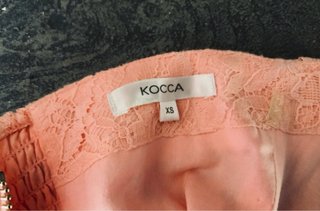 Abito Kocca Mini Boho Bustier Tg.XS