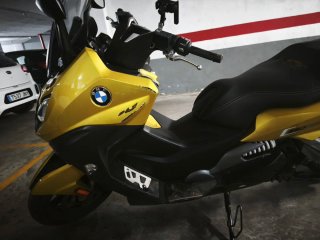 BMW C 650 Sport Maxi-Scooter Amarilla