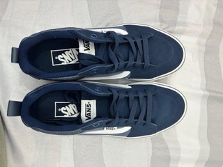 Zapatillas Vans Azul y Blanco