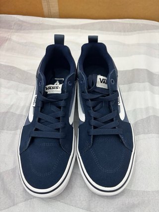Zapatillas Vans Azul y Blanco