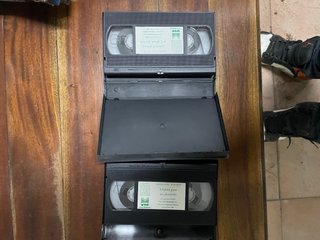 2 VHS Sherlock Holmes (Español/Inglés)