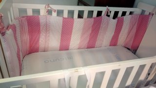 Cuna madera blanca Interbaby