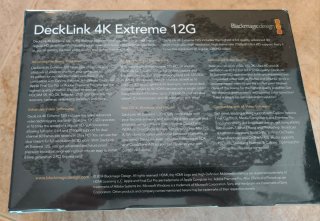 Blackmagic DeckLink 4K Extreme 12G