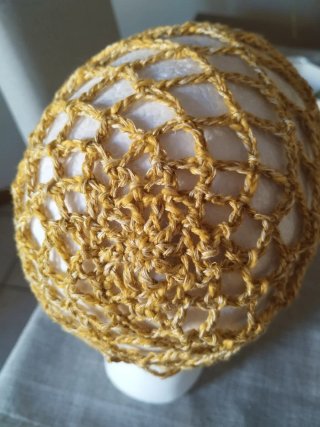 Cappellino uncinetto cotone