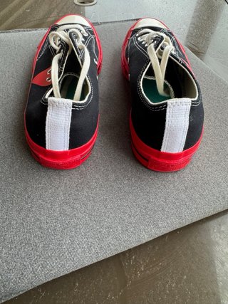 Converse x CDG Chuck 70 Black Red