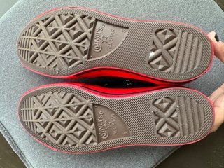 Converse x CDG Chuck 70 Black Red