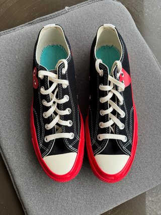 Converse x CDG Chuck 70 Black Red
