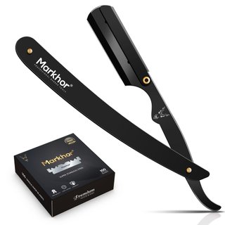 Navaja de Barbero Markhor + 100 Cuchillas