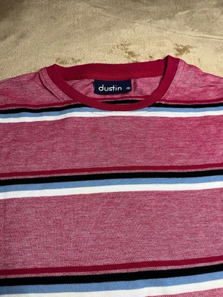Camiseta Dustin hombre estilo retro/vintage