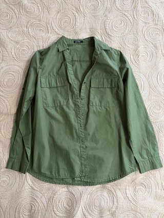 Camisa verde mujer