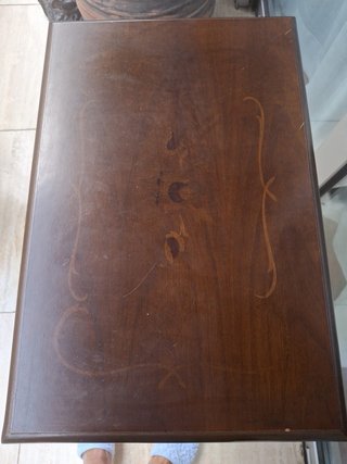 Tocador antiguo de madera