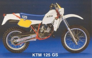 Despiece KTM 125 GS 1984