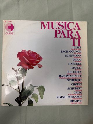 Vinilo Música Para Ti Clave 18-1047