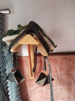 Montura de caballo vaquera