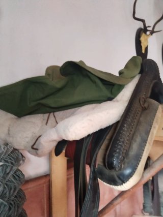Montura de caballo vaquera