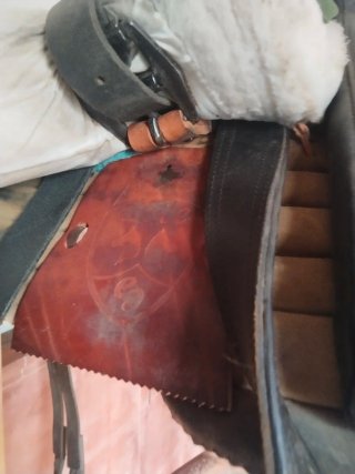 Montura de caballo vaquera