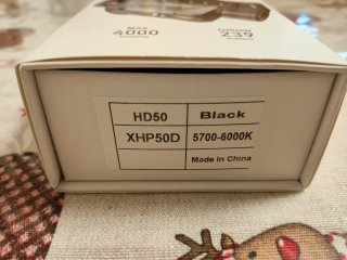Linterna frontal Wurkkos HD50, nueva. Sin batería