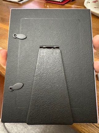 Orologio e porta foto Mascagni lilla