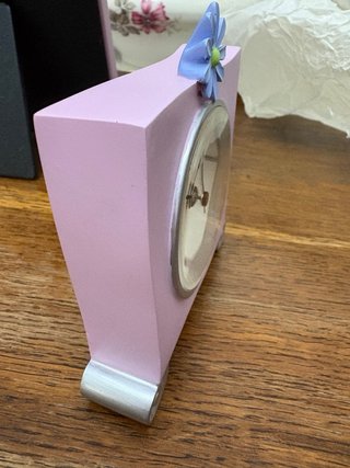 Orologio e porta foto Mascagni lilla