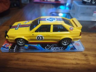 Audi Quattro Slot Amarillo