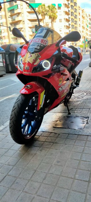 Faro ángel eye Aprilia RS 125