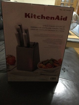 kitchen aid six piece cutlery set
