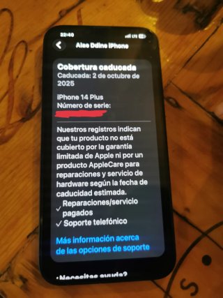 iPhone 14 Plus 95% Batería