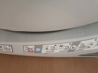Silla de Coche Britax Römer Negra 0-18 Kg