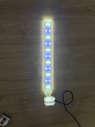 Luz LED Acuario Plantas Peces Transparente