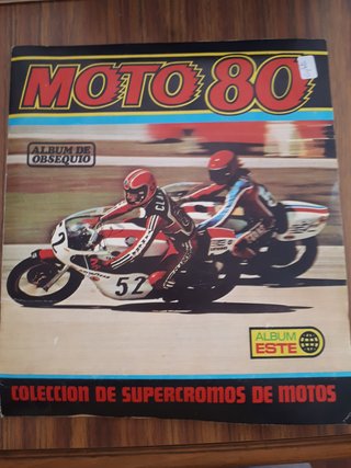 Álbum Moto 80 Completo