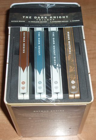 Trilogía El Caballero Oscuro 4K+BD Steelbook